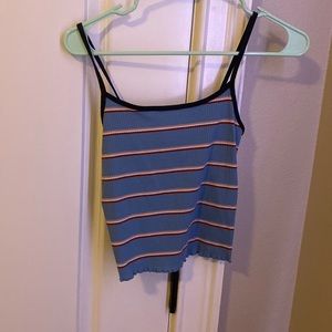 Blue Tank from Romwe